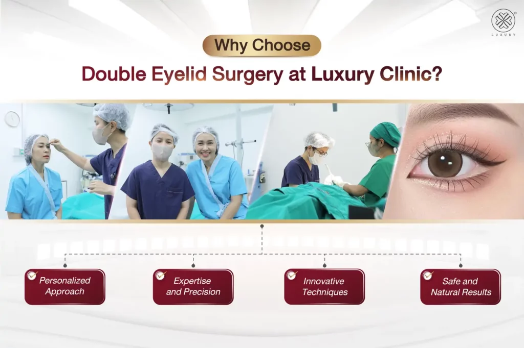 Double Eyelid Surgery at luxury clinic